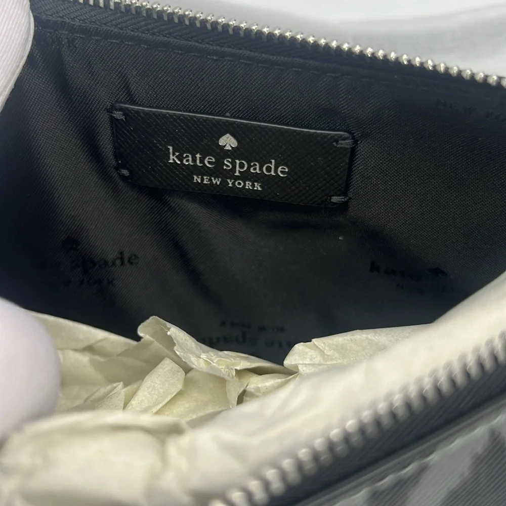 Kate Spade Sadie Crossbody Spotted Animal Print Grey/Multi